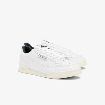 Lacoste Twin Serve Luxe Leather Sneakers - Tenisky Pánské Bílé | CZ-g4kS5s